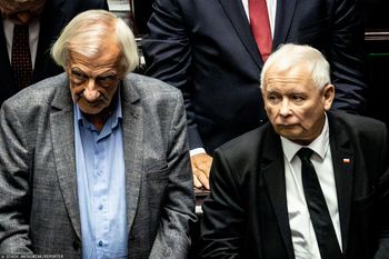 "Zachował się bezczelnie". Kulisy spięcia Kaczyńskiego z Terleckim