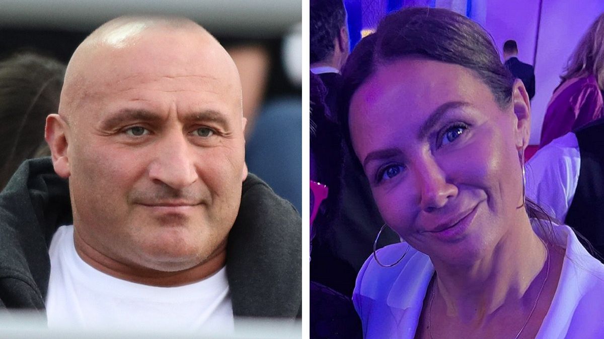 Na zdjęciu: Marcin Najman i Kinga Rusin