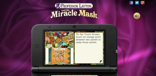 Przetestujcie sobie zagadki z Professor Layton and the Miracle Mask