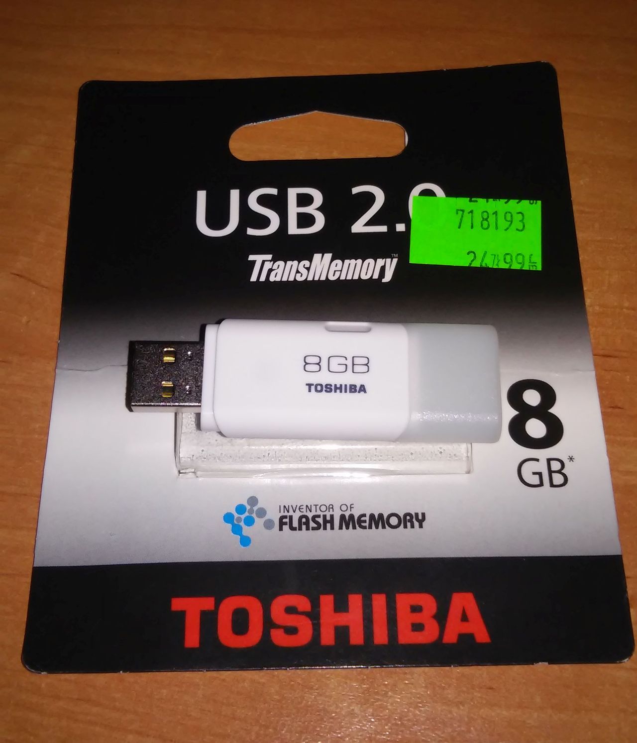Toshiba TransMemory 8GB — mini recenzja