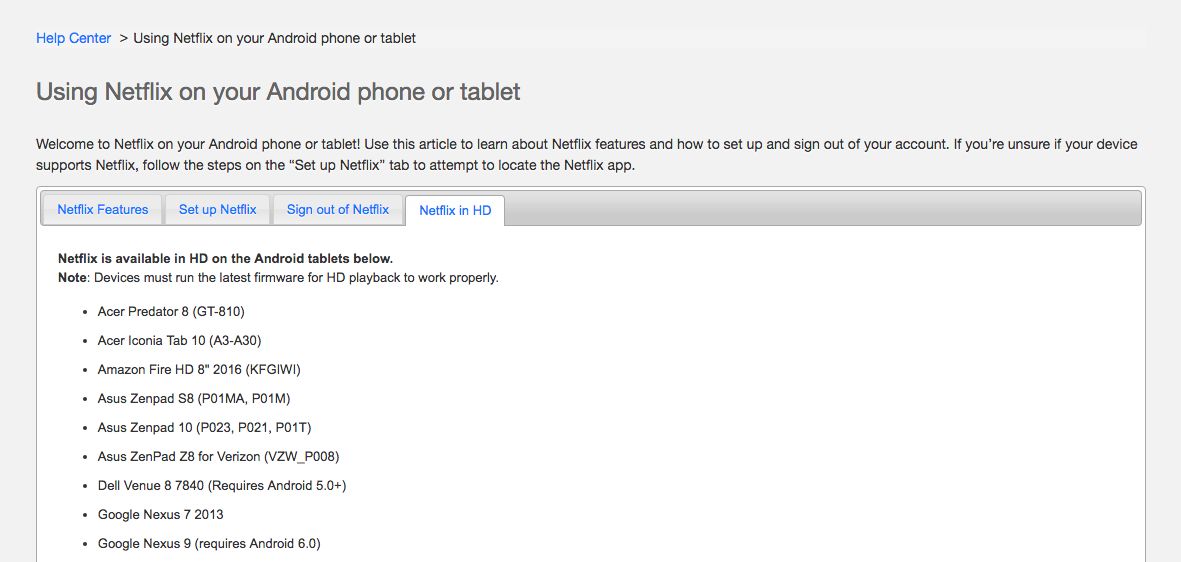 Lista oficjalnie wspieranych urządzeń