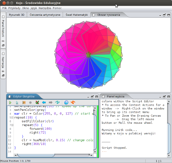 Kojo - programowanie w LOGO z użyciem języka Scala