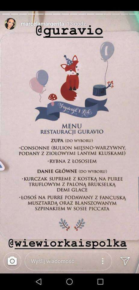 Misiek Koterski i Marcelina Leszczak wyprawili synowi 1. urodziny