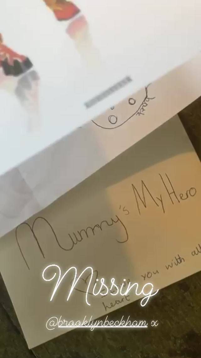 Victoria Beckham - urodzinowy prezent