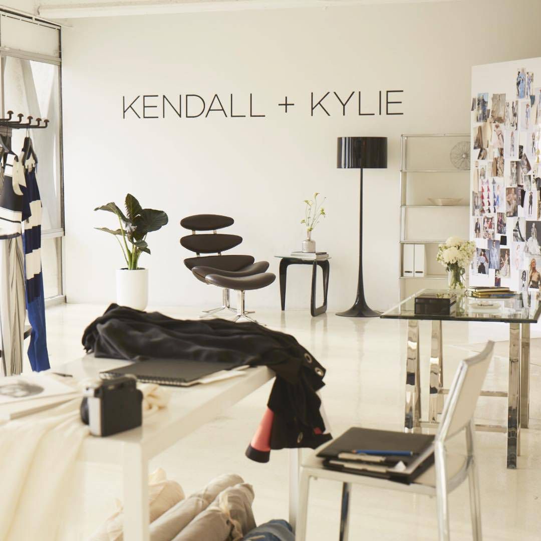 Biuro odzieżowej marki Kendal Jenner i Kylie Jenner