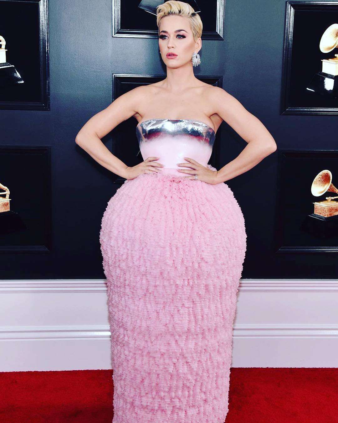 Katy Perry jak wałek malarski