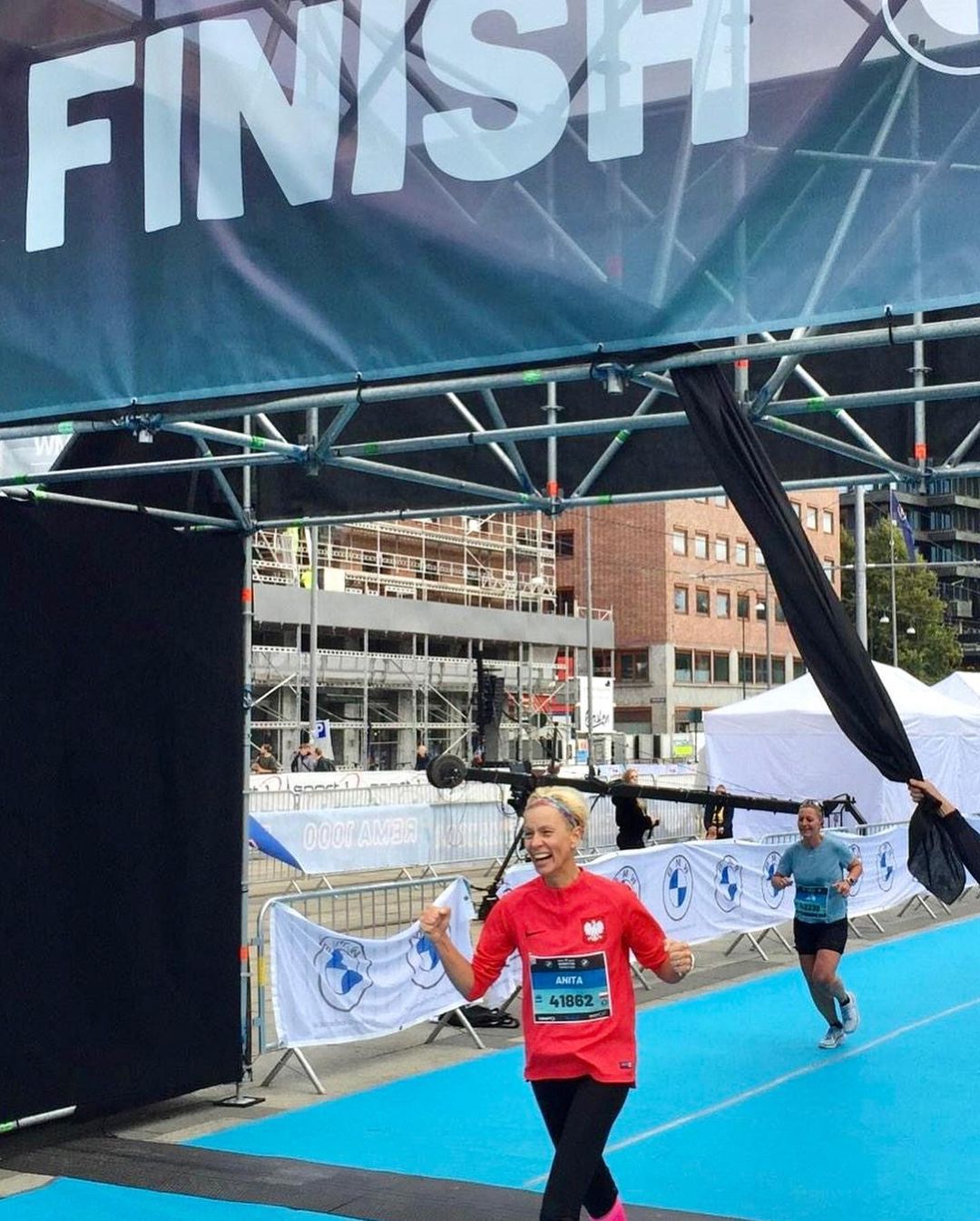 Anita Werner i jej partner przebiegli maraton