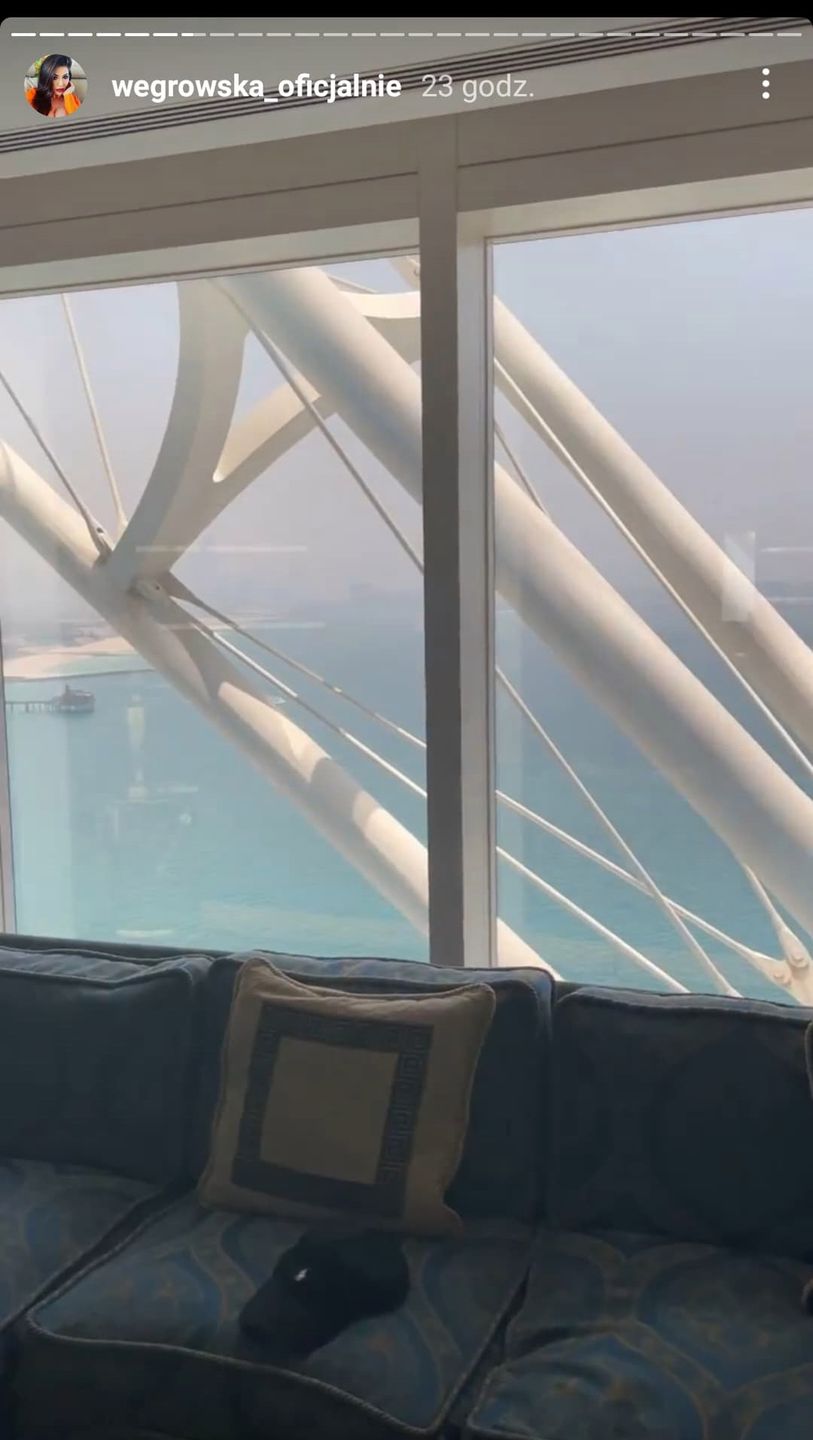 Iwona Węgrowska odpoczywa w Dubaju