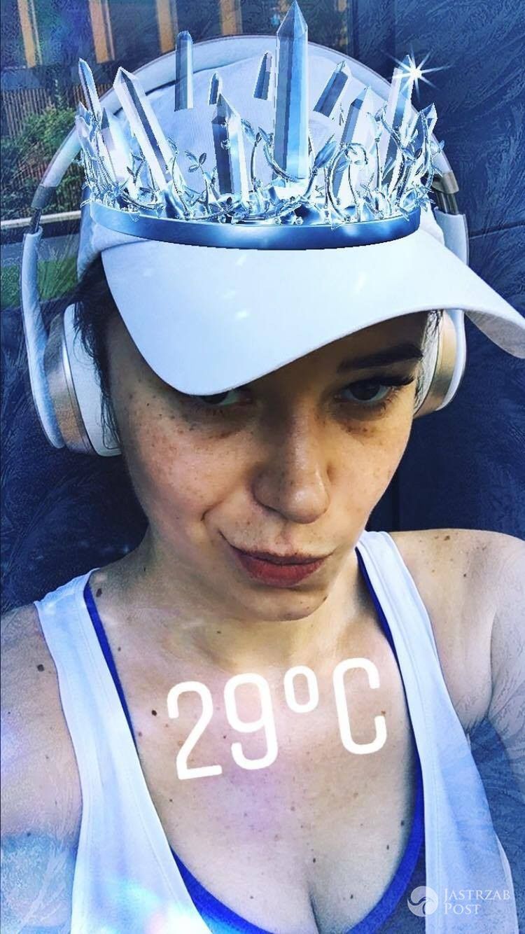 Agnieszka Wesołowska bez makijażu