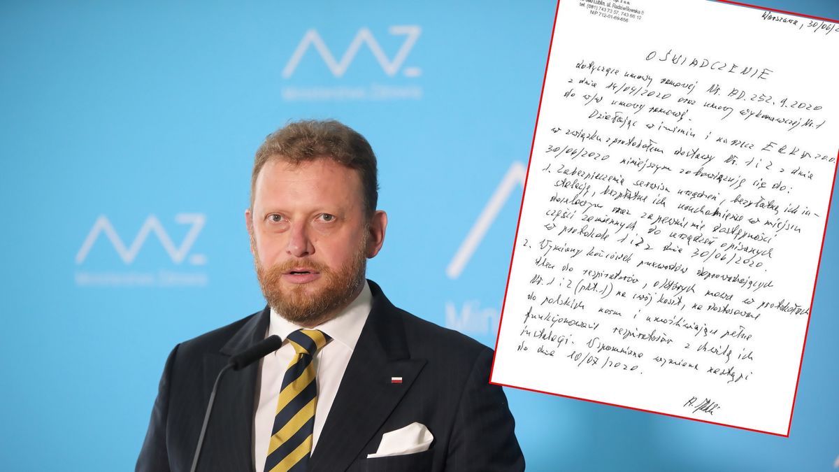 Respiratory dla ministerstwa. Organizacja pozarządowa publikuje protokół.