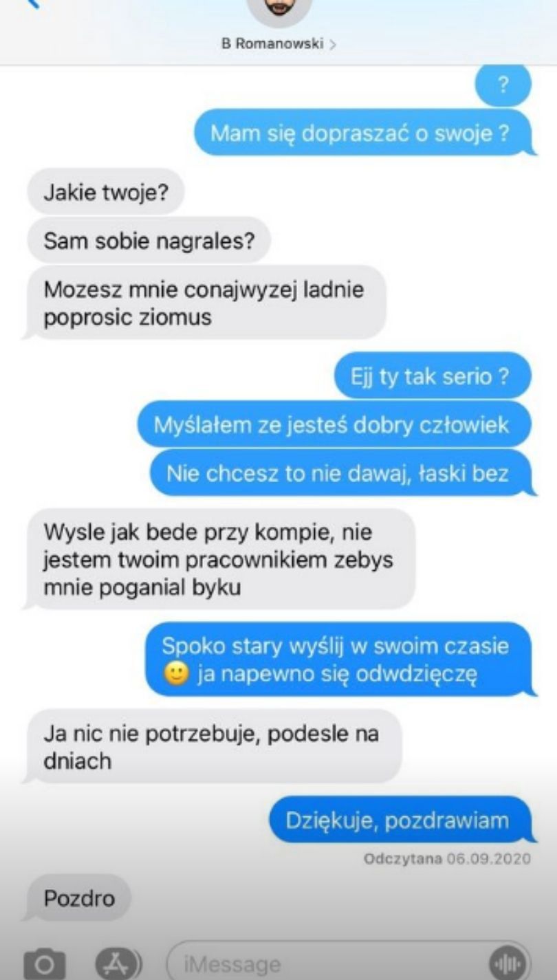 Daniel Martyniuk publikuje rozmowę z wokalistą disco polo