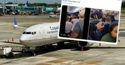 Groza na pokładzie samolotu. Pasażer wyciągnął nóż