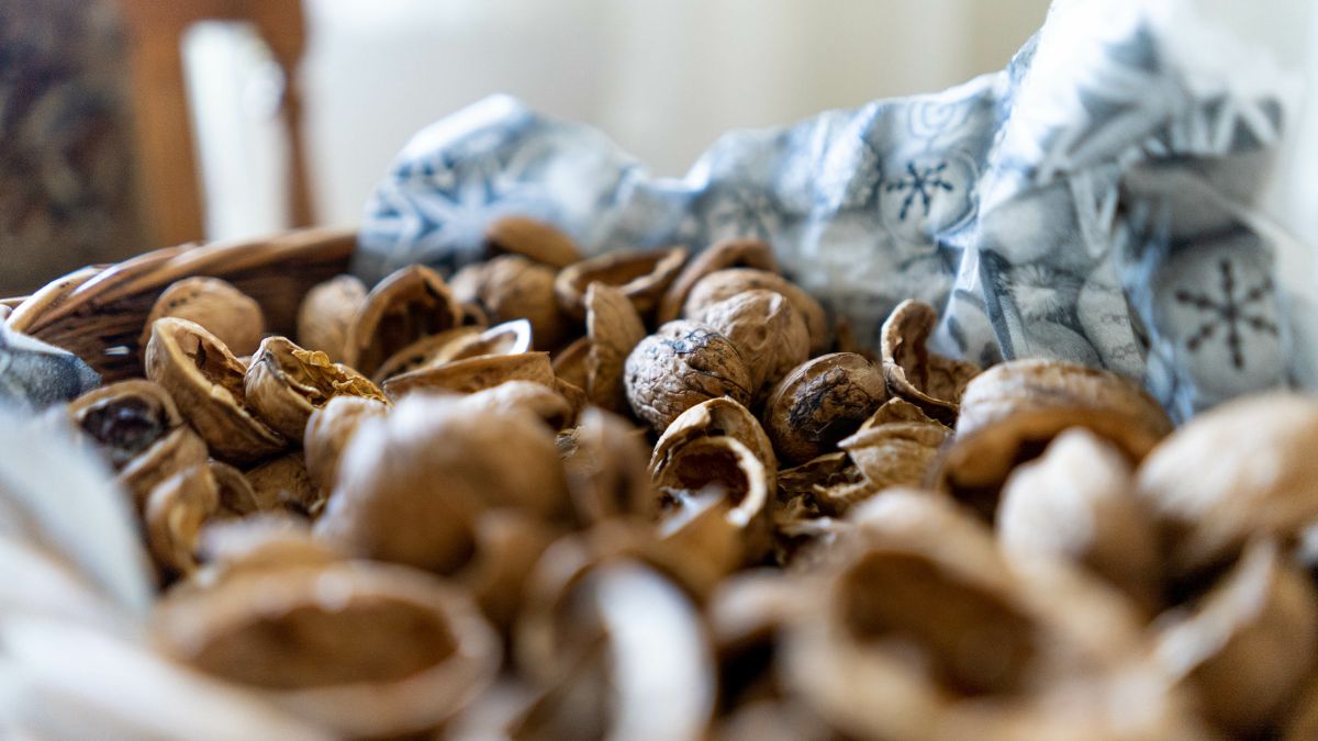 Łupiny orzechów można wykorzystać na wiele sprytnych sposobów.