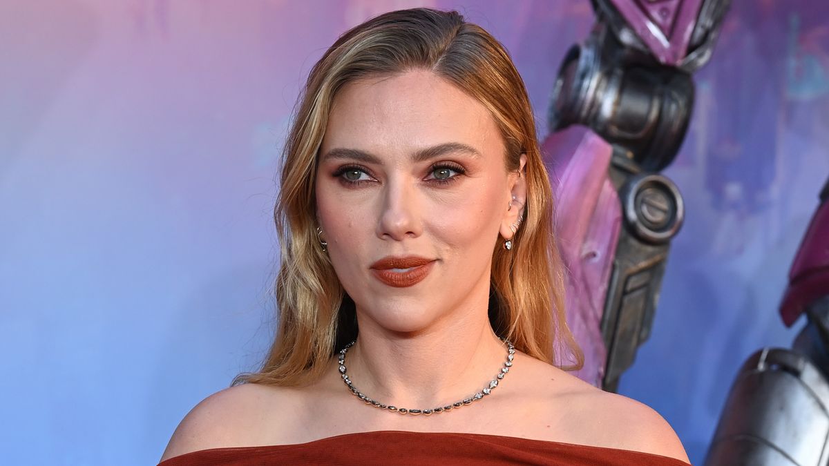 19 September 2024...European Premiere of TRANSFORMERS ONE, held at Cineworld, Leicester Square, London...Here Scarlett Johansson. (Photo by Justin Goff Photos/Getty Images)