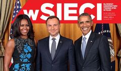 Internauci i branża żartują z okładki „W Sieci” z prezydentem Dudą „podbijającym świat”