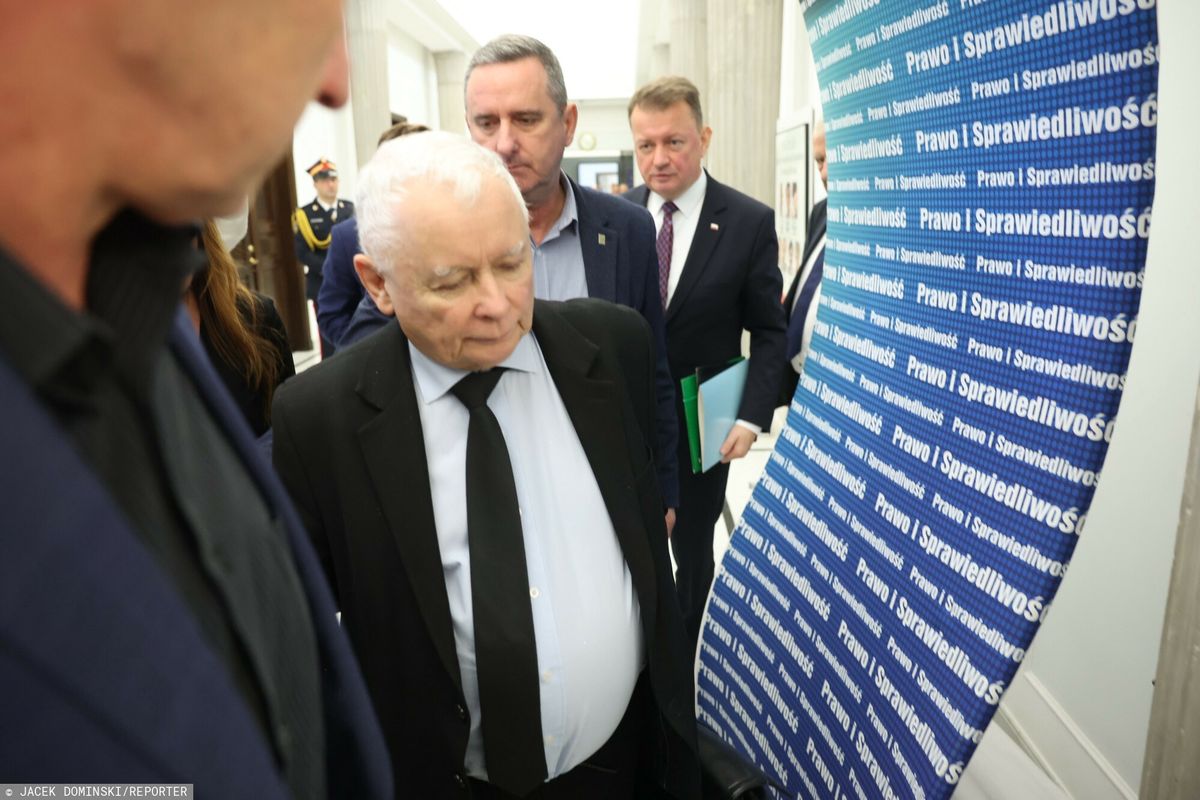 Jarosław Kaczyński w Sejmie