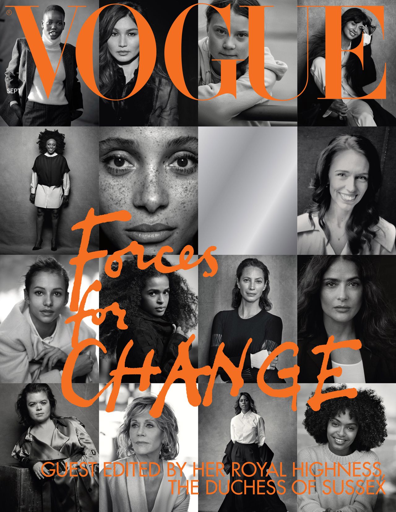 Meghan Markle prepared a cover for "Vogue"