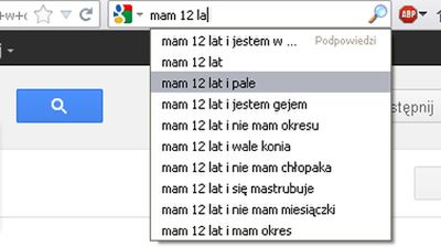 "Mam 13 lat i jestem w ciąży", czyli co Google mówi o Polakach 8
