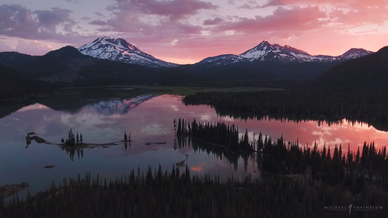 Zobaczcie zapierający dech w piersiach krajobraz Oregonu, uchwycony z drona