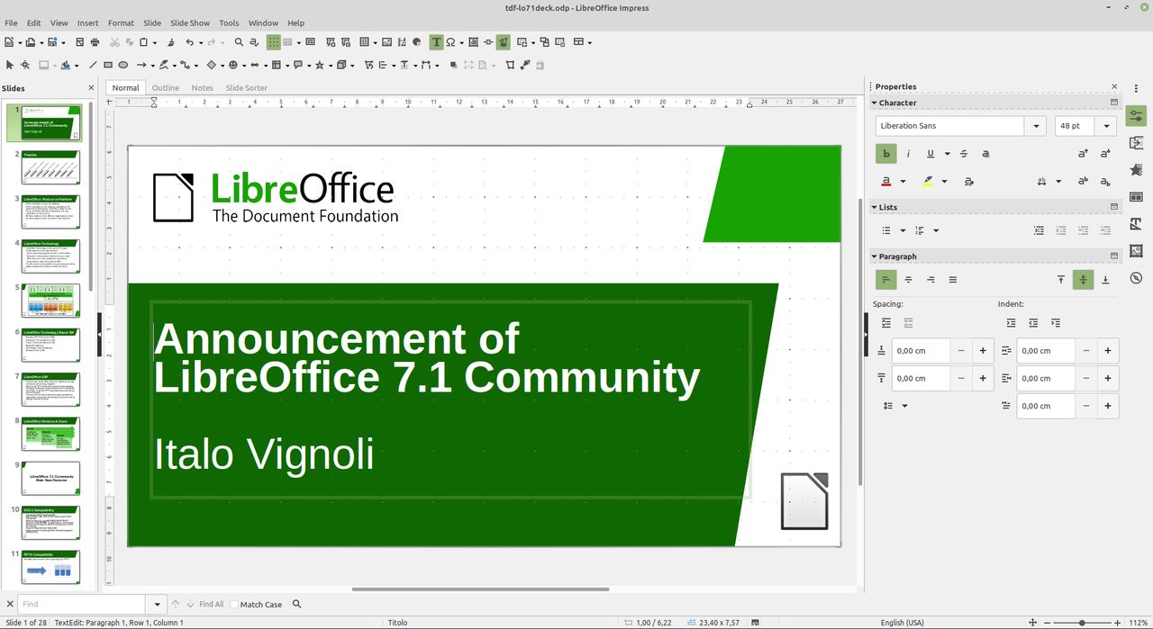 LibreOffice 7.1 Community jest już dostępny do pobrania, fot. LibreOffice