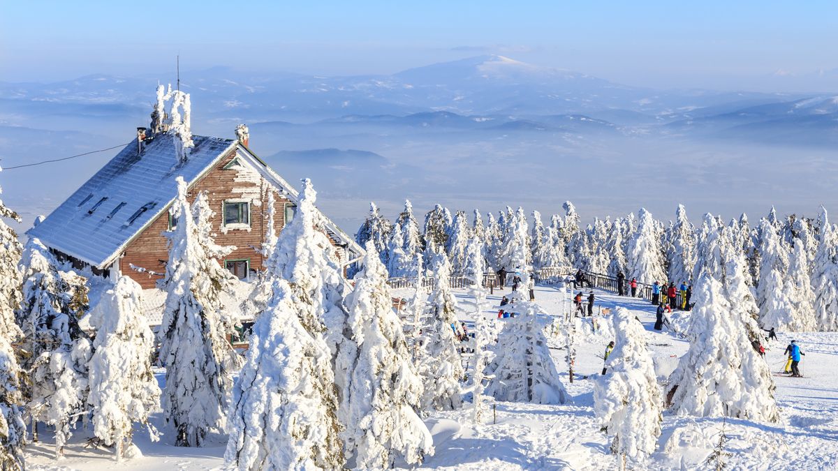 szczyrk, skrzyczne, pilsko, zima, beskidy, narciarstwo, sport, zimowy, krajobraz, schronisko, górskie, góry, polska