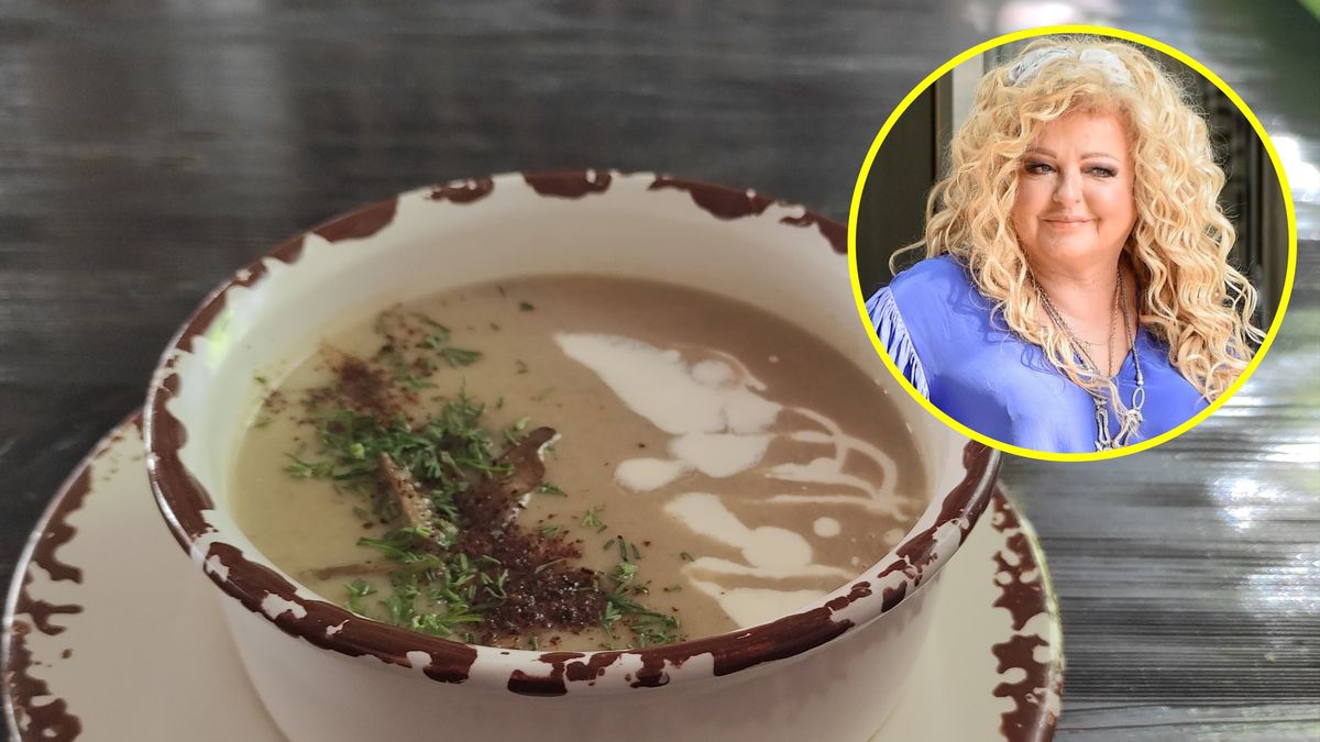 Przepis na krem ze świeżych grzybów wg Magdy Gessler 