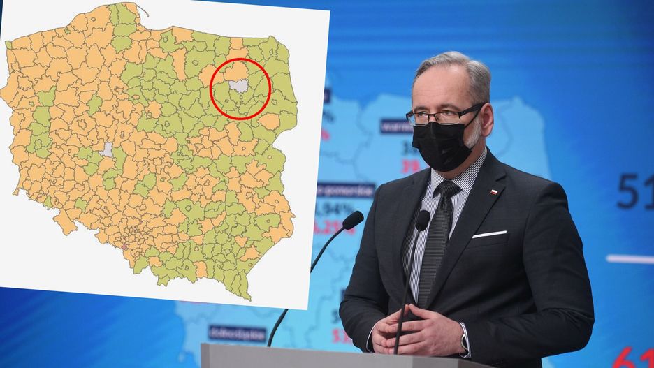 Koronawirus. W ciągu 7 ostatnich dni w powiecie kolneńskim (woj. podlaskie) nie odnotowano ani jednego przypadku zakażenia koronawirusem