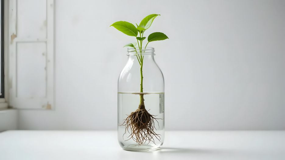 color image, growth, photography, leaf, green color, no people, plant, indoors, bottle, decoration, nature, environment, vertical, environmental conservation, flower, freshness, gardening, plastic, social issues, vase, water, close-up, day, glass - material, recycling, seedling, outdoors, tree, zero waste, potted plant, sustainable resources, backgrounds, horizontal, ideas, hobbies, art, hanging, water bottle, beauty in nature, bright, garbage, indonesia, jar, reusable, blossom, botany, flower pot, table, upcycling