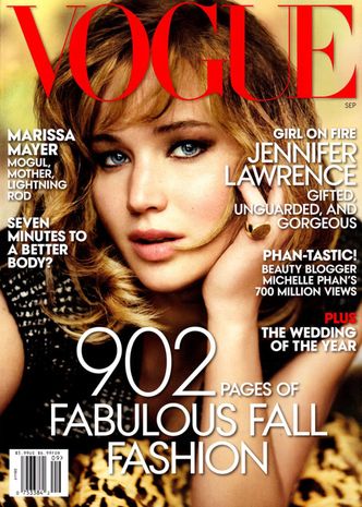 Jennifer Lawrence na okładce "Vogue'a"!