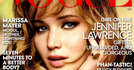 Jennifer Lawrence na okładce "Vogue'a"!