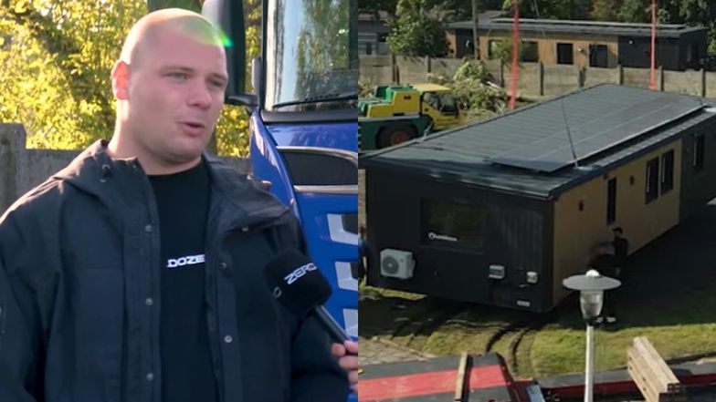 Budda przekazał cztery GOTOWE DOMY dla powodzian