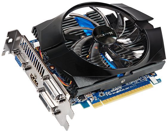 Gigabyte GeForce GTX 650 OC karta graficzna zdjęcie