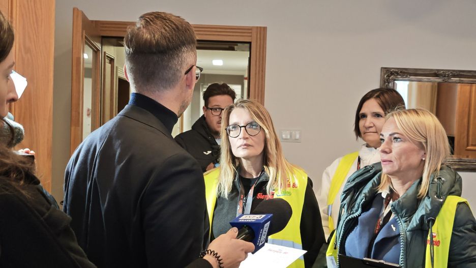 Protest pracowników Valeo w Chrzanowie