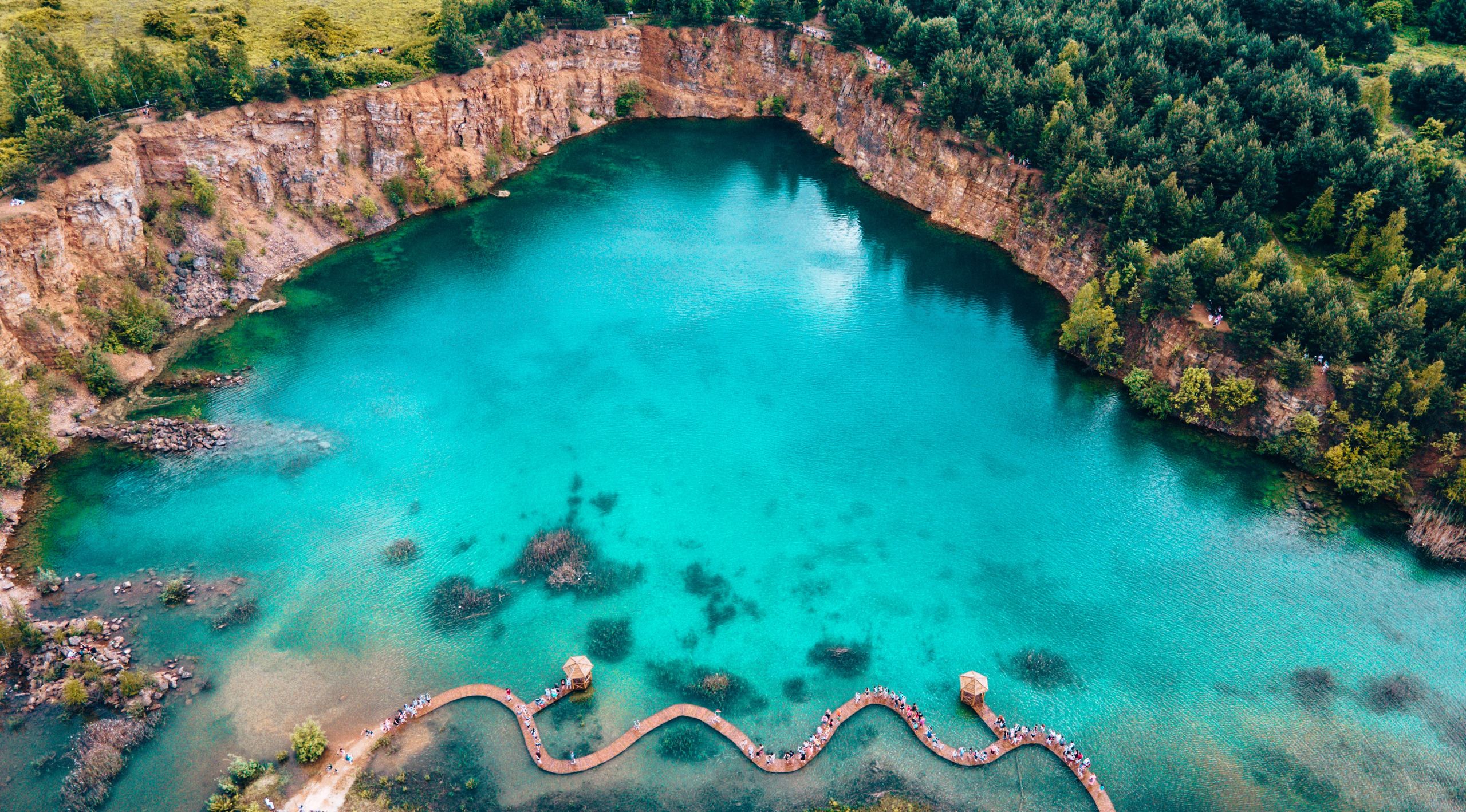 Park Gródek nazywany jest "polskimi Malediwami"