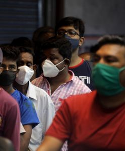 Koronawirus w Indiach. Przerażające dane epidemiczne, ponad 4 tysiące zgonów dziennie