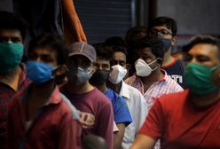 Koronawirus w Indiach. Przerażające dane epidemiczne, ponad 4 tysiące zgonów dziennie