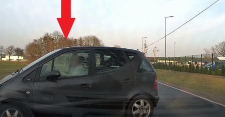 Ucieczka z miejsca stłuczki i pościg. Wszystko się nagrało