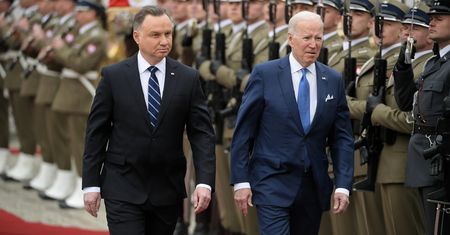 Joe Biden w Polsce. Spotkanie z Andrzejem Dudą. Historyczny moment