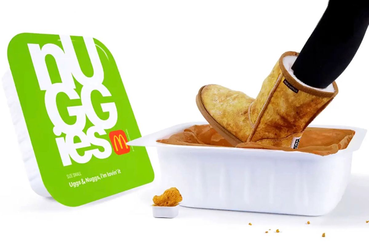 McDonald's разом з "UGG" випустили уггі у вигляді нагетсів