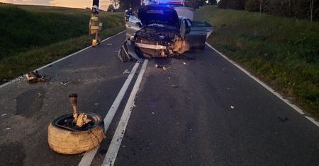Paweł K. zawieszony. Spowodował wypadek, mówił o "trumnach na kółkach"