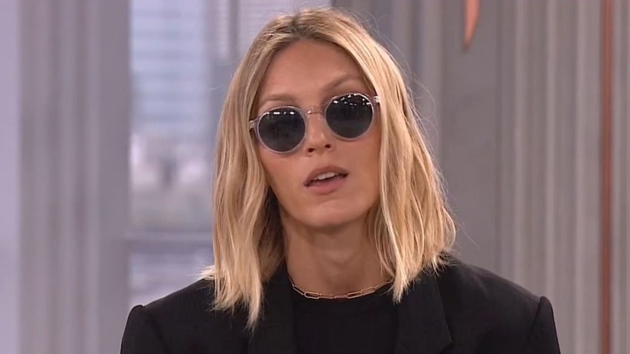 Anja Rubik gościła w "Dzień Dobry TVN". Przywdziała ciemne okulary