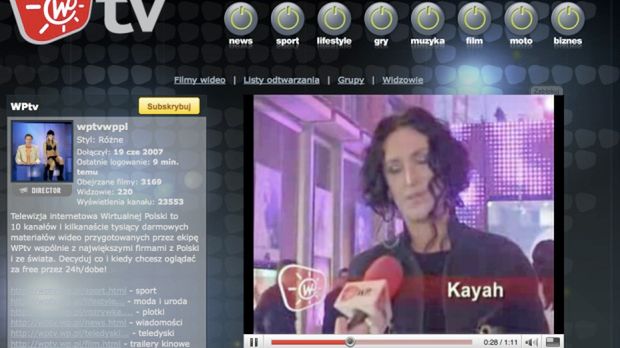 Telewizja Wirtualnej Polski na YouTube 1