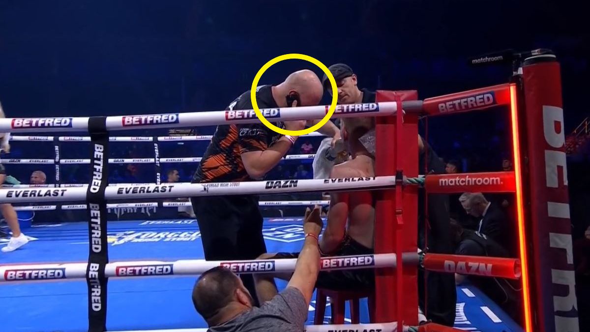 Nietypowe zachowanie na gali w Wielkiej Brytanii