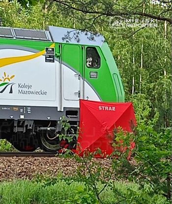 Warszawa. Tragiczne potrącenie przez pociąg w Wesołej. Mężczyzna zginął na miejscu