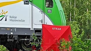 Warszawa. Tragiczne potrącenie przez pociąg w Wesołej. Mężczyzna zginął na miejscu