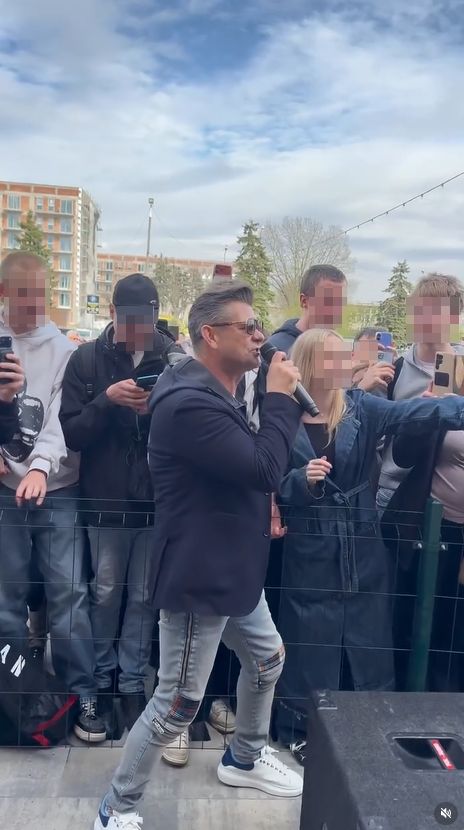 Zenon Martyniuk wystąpił na otwarciu kebaba