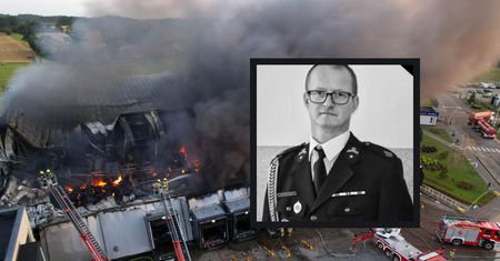 30 lat służył w OSP. To on zginął w pożarze hali. Strażacy żegnają druha Krystiana