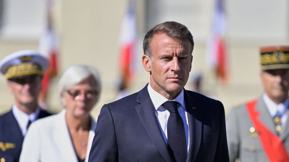 Emmanuel Macron, prezydent Francji
