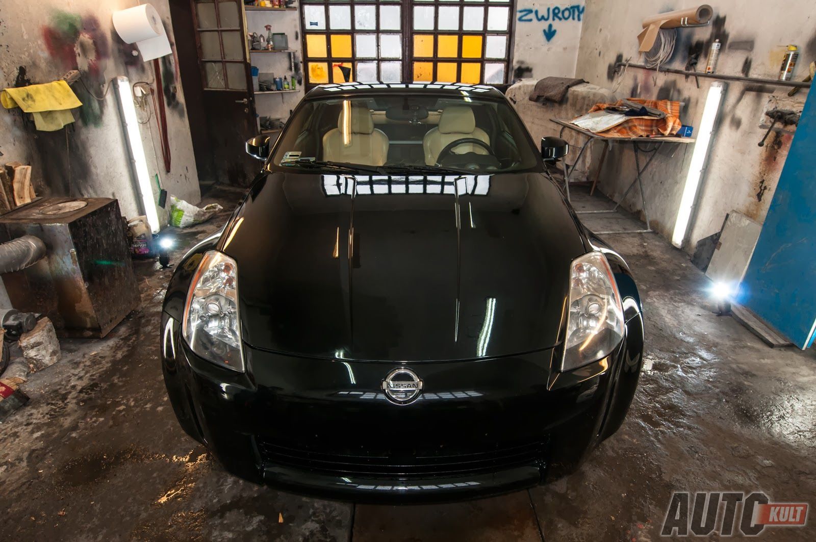 Polerowanie nissana 350z