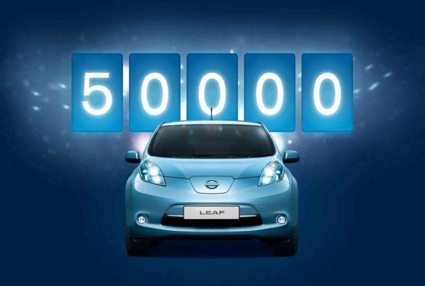 Nissan sprzedał 50 000 Leafów